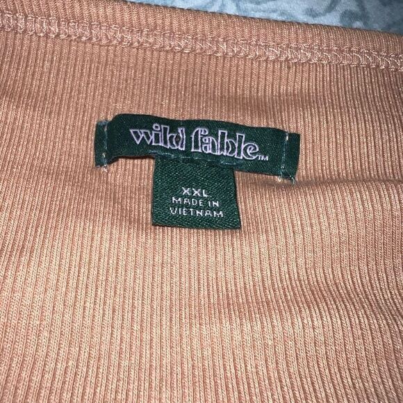 Wild fable nude bungee strap bodysuit size XXL  - Picture 3 of 4